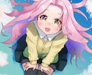 パッと目を引くキャラクターアイコンイラスト描きます あなた好みの美少女やキャラクターアイコンを制作いたします イメージ7