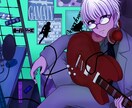アイコン/サムネ/歌ってみたMV用イラスト描きます 商用利用可能！キレイ～カッコイイ系のイラストはおまかせを！ イメージ7