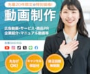 出品記念！20枠限定で特別価格の動画制作を承ります 絶対に後悔させない安心の制作保証！動画広告はお任せください！ イメージ1