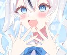 可愛い女の子のイラストを描きます キラキラパステル系の可愛らしい女の子をお求めの方は是非‎！ イメージ1