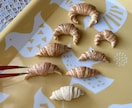 粘土ミニチュア＊クロワッサンの作り方教えます 初心者の方OK＊やってみたいを形にしよう イメージ3