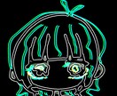 ポップで病みかわなイラスト描きます あなただけの個性をアイコンにしてみせます イメージ4