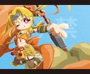 かわいい主線なしイラストを描きます 劣化しないキャラクターイラストはいかがでしょうか イメージ1