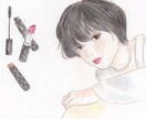 見られるSNSに♪ふんわり系イラスト描きます SNSで顔出しできない方、可愛いアイコンにしたい方へ イメージ1