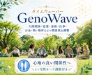 タイムウェーバー・ゲノウェーブ。波動調整も致します 人間関係・恋愛・家族・仕事・物品等の関係性を調整分析致します イメージ1