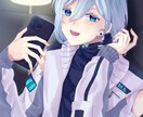 商用◎あなただけのかわいい一枚絵作成します サムネ/SNS/返礼品に！キラキラでかわいさあふれる一枚を！ イメージ3