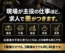 応募が来ない求人を、来る求人に書き直します 元役員が3職種分を書き直し、AIで回せる型も渡します イメージ9