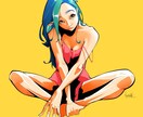 商用可！目を惹くおしゃれなイラストお描きします 表紙、動画、鑑賞用、アイコン、などに！似顔絵も可能です！ イメージ5