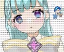 女の子アイコンメインで書いてます お手軽可愛い！きらっとあいこんにいかが？ イメージ1