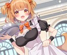 ふわふわ可愛い女の子イラストを制作します グッズ、サムネイル、MV等にどうぞ イメージ1