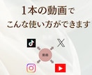 現役サロンオーナーがSNSで使い回せる動画作ります インスタ・TikTok・YouTube・GBPを1枚で攻略 イメージ2