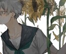 専門学生がサムネイル/立ち絵などイラストを描きます SNSや動画のお顔！丁寧に描かせて頂きます イメージ1