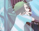 商用利用可！創作キャラ小説などの表紙絵を描きます 空気感のあるエモい絵や、薄暗い病んだ雰囲気が得意です！ イメージ4