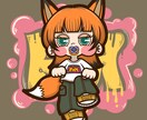 可愛いPOPなアイコンを作成します 個性あるアイコンはいかがですか？ イメージ5