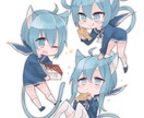 可愛いちびキャラ・SDキャラお描きします グッズやSNSのアイコンなどに イメージ1