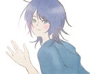 鉛筆ならではの温かみあるイラストをお描きします 最速即日納品可能！人物の繊細な表情をうまく表現いたします。 イメージ5