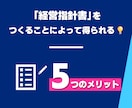 スモールチームを強化する【経営指針書】を作成します 組織のチーム力向上に欠かせない経営指針書を専門家が作成します イメージ2