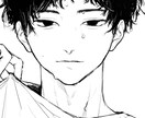 アイコンなど、モノクロで主に男性イラストを描きます あなた専用のキャラデザイラストを描きます イメージ7