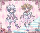 花とオリジナル人物のイラスト作成します 花とオリジナル人物のイラスト作成します！ イメージ4