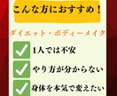 ダイエット専門家が痩せダイエットメニュー作成します カウンセリングに基づくあなた専用のメニューだから安心 イメージ2