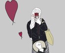 はじめての出品　写真からゆるっと絵描きます アイコンや、大切な方へのプレゼントにぴったりのゆる絵です◎ イメージ2