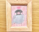 大切なうちの子さんをふんわりタッチで描きます 世界に一つの手描き原画を可愛いミニ額装付きでお届けします イメージ5