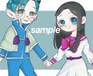 デフォルメアイコンイラスト描きます 夢絵、SNSアイコンなんでも描きます！最短2日で納品します！ イメージ4
