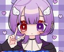 キラキラ可愛い女の子をお描きします SNS用アイコンなど、オリジナルのキラキラ可愛いイラスト イメージ4