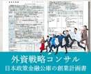 プロが日本政策金融公庫の創業計画書を作ります 戦略コンサルが作成／新規出品のため実績10件まで半額適用中！ イメージ1