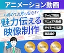 各種アニメーション映像を制作します お客様の予算に合わせて、クオリティー高く仕上げます イメージ1