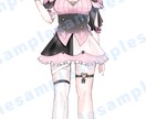 配信立ち絵最安値でお描きします 配信で使える！⚠️Live2dには対応しておりません イメージ2