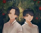 SNSアイコンなどに！イラスト制作依頼お受けします お見積もり、ご相談は無料です！お気軽にお問い合わせ下さい イメージ2