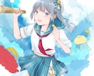 動画のサムネイルや広告イラスト描きます もったりしたマットな塗りが得意です！1枚絵が欲しい方はぜひ！ イメージ4