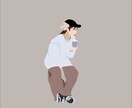 お写真から、シンプルなアイコン描きます プロフィールの画像を新しく変えたい方へ イメージ1