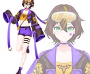 Vtuber向けLive2Dモデル制作します 商用利用可・キャラデザ～モデリングまで制作可 イメージ3