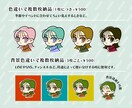 印象に残るポップで可愛いアイコン制作します 【商用可】線や塗り方、小物など細かく対応いたします。 イメージ6