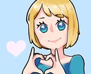 かわいいアニメ調のSNSアイコンをお描きします 商用利用OK！あなたのSNSを魅力的に♪ イメージ1