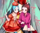 小説表紙・オリジナルイラスト制作承ります クオリティ重視！世界観に合った1枚絵◎商用利用可 イメージ2