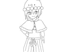 イラストやアイコンの線画を提供します 線画だけもいいから欲しいという方へ イメージ6