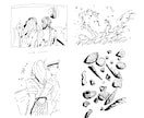 ファッショナブルでスタイリッシュなペン画描きます ファッション雑誌のようなスタイリッシュなペンイラスト！ イメージ3