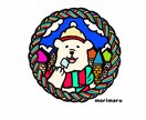 動物モチーフのイラスト、ロゴ作ります 世界に一つだけ！動物、お家のペット等をポップに可愛く表現！ イメージ2