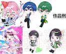 SD･ミニキャライラスト描きます アイドルさん、配信者さんにも！ イメージ6