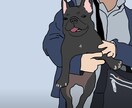 あなたのペットの似顔絵作成します トレースだからこそ出るあたたかみをお楽しみいただけます！ イメージ3