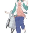 お試し価格！オリキャラのイラストを制作いたします 立ち絵・動画用サムネ・観賞用などご自由に！ イメージ2