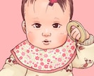程よくリアルで温かみのあるお子様の似顔絵を描きます サンプルのようなお子様の似顔絵を描きます。 イメージ2
