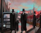 ご希望に添ったイラスト描きます 線画、アニメ調、絵画チックなものまで！ イメージ2