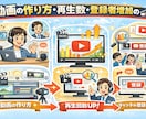 動画の作り方、再生数、登録者数増加をお手伝います まずはスモールステップで確実にニーズにあった動画投稿！ イメージ1