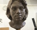 人物オブジェ・肖像彫刻つくります 鉄の装飾も可能、彫刻専攻の芸大生です イメージ3
