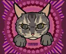 お洒落なペットイラストをお描きいたします 大変なペットのオンリーワンのイラストをお描きします。 イメージ1