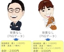 2～3頭身！プチかわいいデフォルメ似顔絵描きます SNSや友人へのプレゼント、ビジネス場面にも最適！ イメージ5